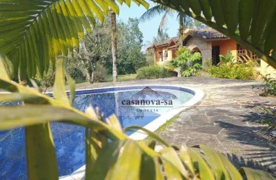 Casa com 3 dormitórios, 250 m² - venda por R$ 3.000.000,00 ou aluguel por R$ 10.250,00/mês - Boracéia - São Sebastião/SP