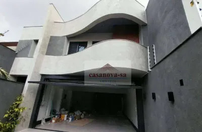 Sobrado com 4 dormitórios à venda, 262 m² por r$ 2.580.000,00 - jardim bela vista - santo andré/sp