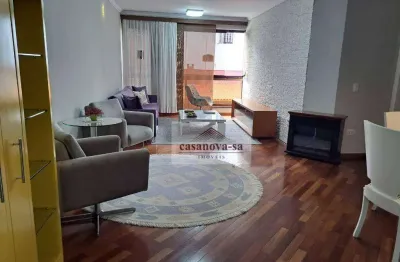 Apartamento com 3 dormitórios à venda, 120 m² por r$ 690.000,00 - campestre - santo andré/sp