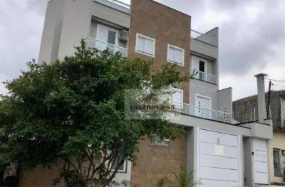 Apartamento com 2 dormitórios à venda, 56 m² por r$ 425.000,00 - vila scarpelli - santo andré/sp