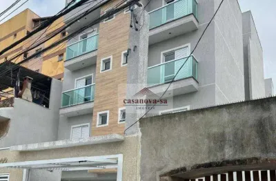 Cobertura com 2 dormitórios à venda, 59 m² por r$ 565.000,00 - santa maria - santo andré/sp