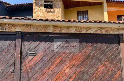 Sobrado com 3 dormitórios à venda, 150 m² por r$ 640.000,00 - jardim teles de menezes - santo andré/sp