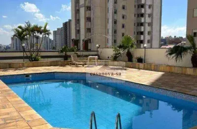Apartamento com 3 dormitórios para alugar, 150 m² por r$ 5.255,00/mês - vila curuçá - santo andré/sp