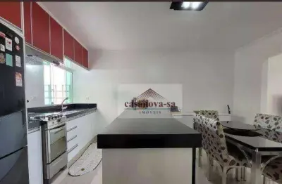 Sobrado com 3 dormitórios, 240 m² - venda por r$ 1.370.000,00 ou aluguel por r$ 8.950,00/mês - vila curuçá - santo andré/sp