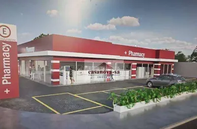 Ponto para alugar, 431 m² por r$ 35.900,00/mês - vila scarpelli - santo andré/sp