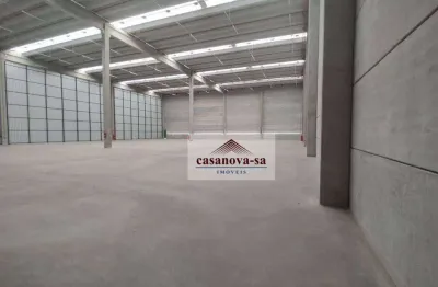 Galpão para alugar, 2795 m² por r$ 116.961,80/mês - parque central - santo andré/sp