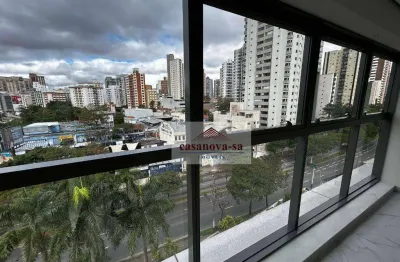 Sala para alugar, 41 m² por r$ 2.800,00mês - vila guiomar - santo andré/sp