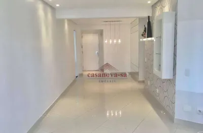 Apartamento com 2 dormitórios para alugar, 79 m² por r$ 4.760,00/mês - jardim bela vista - santo andré/sp