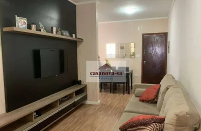 Apartamento com 2 dormitórios para alugar, 70 m² por r$ 3.025,01/mês - vila marina - santo andré/sp