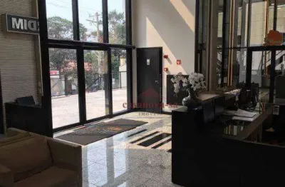 Sala para alugar, 34 m² por r$ 2.720,00/mês - jardim - santo andré/sp