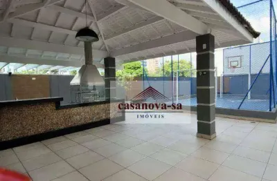 Apartamento com 3 dormitórios para alugar, 150 m² por r$ 5.400,00/mês - centro - santo andré/sp
