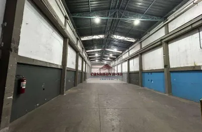 Galpão para alugar, 624 m² por r$ 17.156,00/mês - casa branca - santo andré/sp