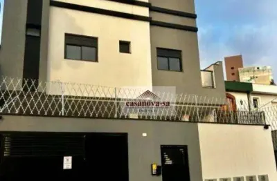 Kitnet com 1 dormitório para alugar, 22 m² por r$ 2.400,01/mês - bangu - santo andré/sp