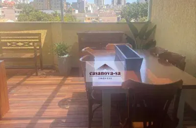 Cobertura com 2 dormitórios à venda, 120 m² por R$ 798.000,00 - Campestre - Santo André/SP