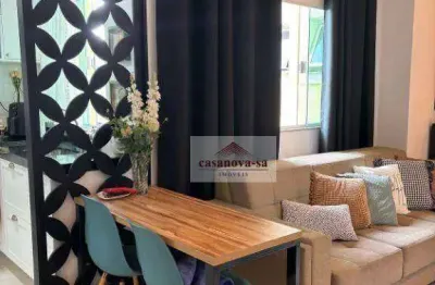 Cobertura com 2 dormitórios à venda, 120 m² por r$ 798.000,00 - campestre - santo andré/sp