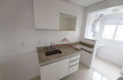 Apartamento com 2 dormitórios para alugar, 58 m² por r$ 3.580,00/mês - jardim - santo andré/sp
