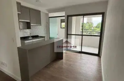 Apartamento com 2 dormitórios para alugar, 59 m² por r$ 2.300/mês - vila são pedro - santo andré/sp