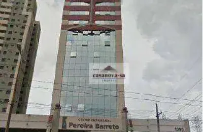 Sala para alugar, 34 m² por r$ 2.020,14/mês - paraíso - santo andré/sp
