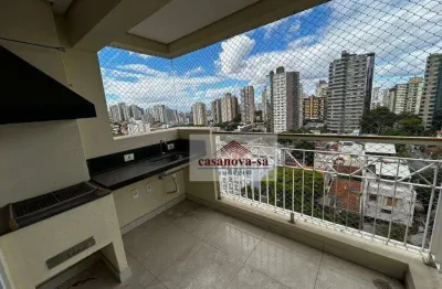 Apartamento com 2 dormitórios para alugar, 71 m² por r$ 4.550,00/mês - jardim - santo andré/sp
