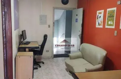 Sala à venda, 47 m² por r$ 145.000,00 - centro - santo andré/sp