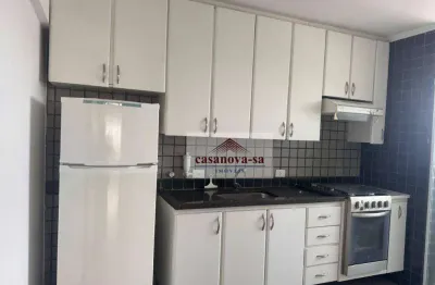 Apartamento com 2 dormitórios para alugar, 75 m² por r$ 4.545,00/mês - jardim bela vista - santo andré/sp