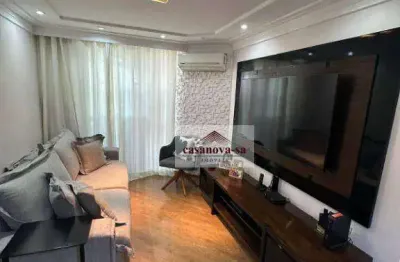 Apartamento com 3 dormitórios à venda, 72 m² por r$ 530.000,00 - parque jaçatuba - santo andré/sp