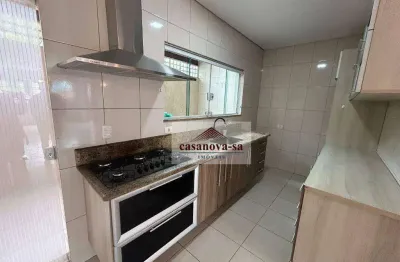 Sobrado com 2 dormitórios, 140 m² - venda por r$ 870.000,00 ou aluguel por r$ 3.878,00/mês - campestre - santo andré/sp