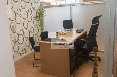 Sala comercial com 1 sala para alugar na Rua das Monções, Jardim, Santo André