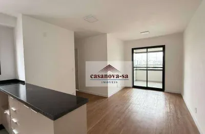 Apartamento com 2 dormitórios para alugar, 64 m² por r$ 3.800,00/mês - parque das nações - santo andré/sp