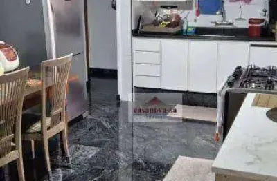 Apartamento com 3 dormitórios à venda, 135 m² por r$ 790.000,00 - jardim - santo andré/sp