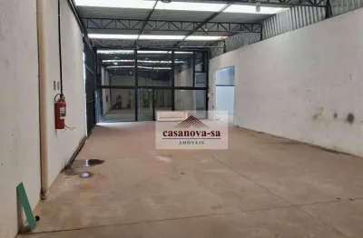 Galpão para alugar, 637 m² por r$ 22.000,00/mês - campestre - santo andré/sp