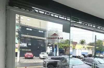 Loja para alugar, 90 m² por r$ 4.130,00/mês - vila luzita - santo andré/sp