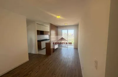 Apartamento com 2 dormitórios para alugar, 50 m² por r$ 3.385,00/mês - campestre - santo andré/sp