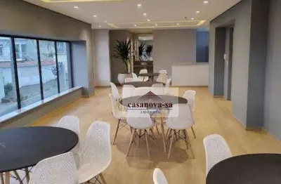 Apartamento com 2 dormitórios para alugar, 50 m² por r$ 3.385,00/mês - campestre - santo andré/sp