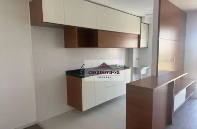 Apartamento com 2 dormitórios para alugar, 47 m² por r$ 3.385,00/mês - campestre - santo andré/sp