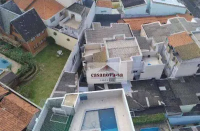 Apartamento com 2 dormitórios para alugar, 47 m² por r$ 3.385,00/mês - campestre - santo andré/sp