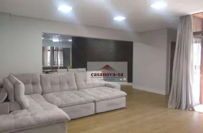 Apartamento com 3 dormitórios para alugar, 175 m² por R$ 8.300,00/mês - Jardim - Santo André/SP