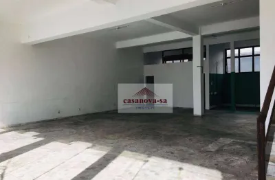 Salão para alugar, 200 m² por r$ 3.000/mês - centro - santo andré/sp