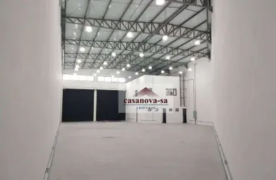 Galpão para alugar, 604 m² por r$ 42.000/mês - rudge ramos - são bernardo do campo/sp