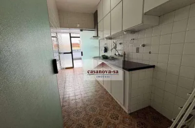 Apartamento com 2 dormitórios para alugar, 100 m² por R$ 2.300/mês - Centro - Santo André/SP