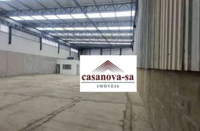 Galpão para alugar, 500 m² por R$ 21.780,00/mês - Parque João Ramalho - Santo André/SP