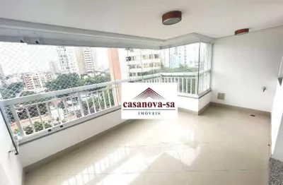 Apartamento com 3 dormitórios para alugar, 175 m² por R$ 8.000/mês - Jardim - Santo André/SP