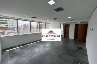 Sala para alugar, 40 m² por R$ 1.600/mês - Vila Bastos - Santo André/SP