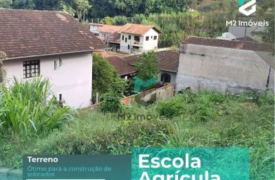 Terreno à venda, 435 m² por r$ 330.000,00 - escola agrícola - blumenau/sc
