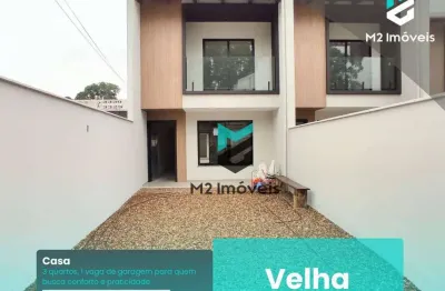 Casa com 3 dormitórios à venda, 144 m² por r$ 770.000,00 - velha - blumenau/sc