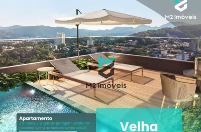Apartamento com 3 dormitórios à venda, 86 m²  - velha - blumenau/sc
