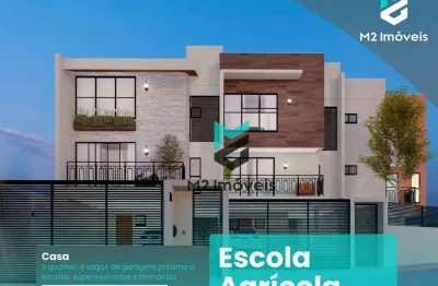 Casa com 3 dormitórios à venda, 246 m² - escola agrícola - blumenau/sc