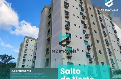 Apartamento com 2 dormitórios à venda por - salto do norte - blumenau/sc