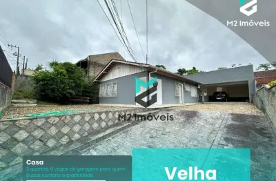 Casa com 3 dormitórios à venda, 188 m² - velha - blumenau/sc
