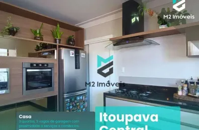 Casa com 3 dormitórios à venda, 294 m² - itoupava central - blumenau/sc